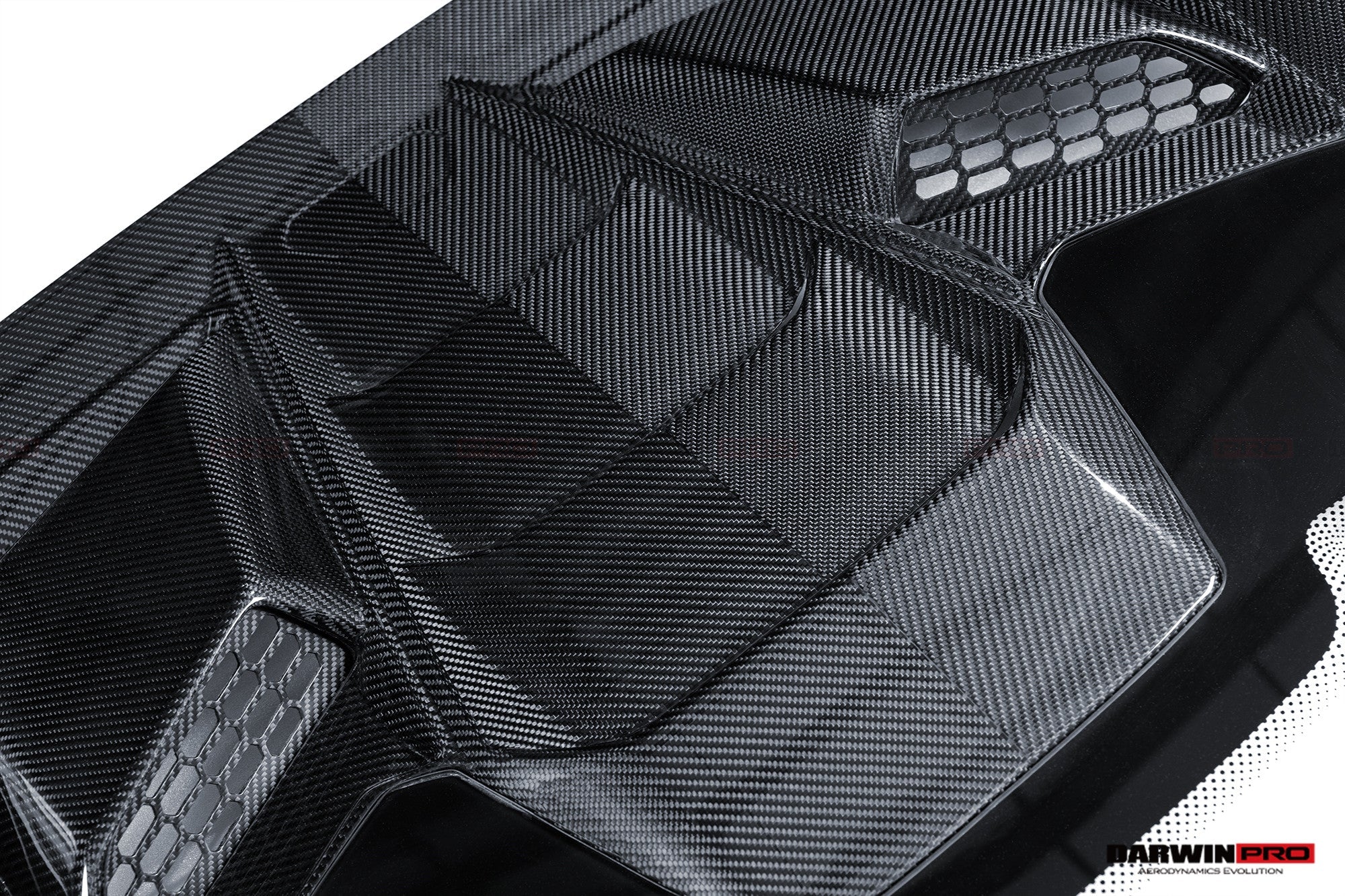 2015 - 2025 Lamborghini Huracan LP610 & LP580 & EVO Coupe Convert Tecnica Style Dry Carbon Fiber Rear Engine Hood